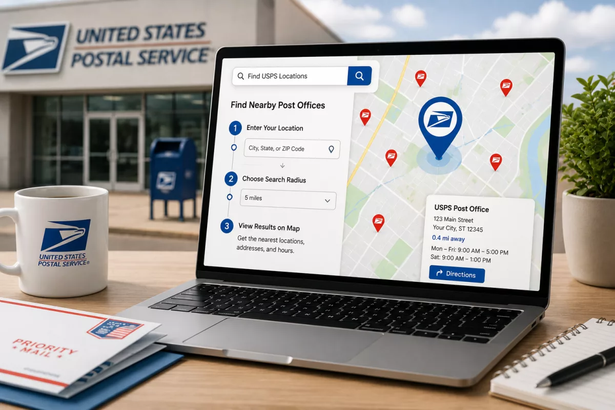 How To Find The Nearest US Postal Office: A Step By Step Guide