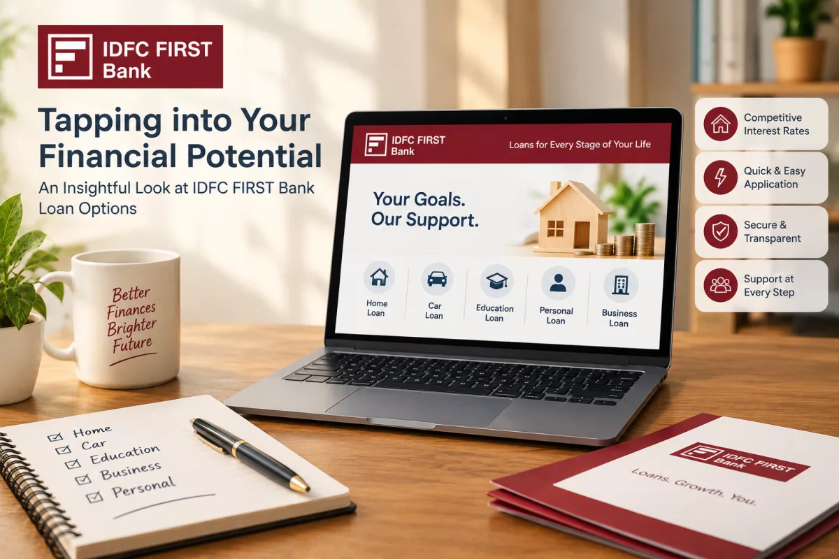 Tapping into Your Financial Potential: An Insightful Look at IDFC FIRST Bank Loan Options